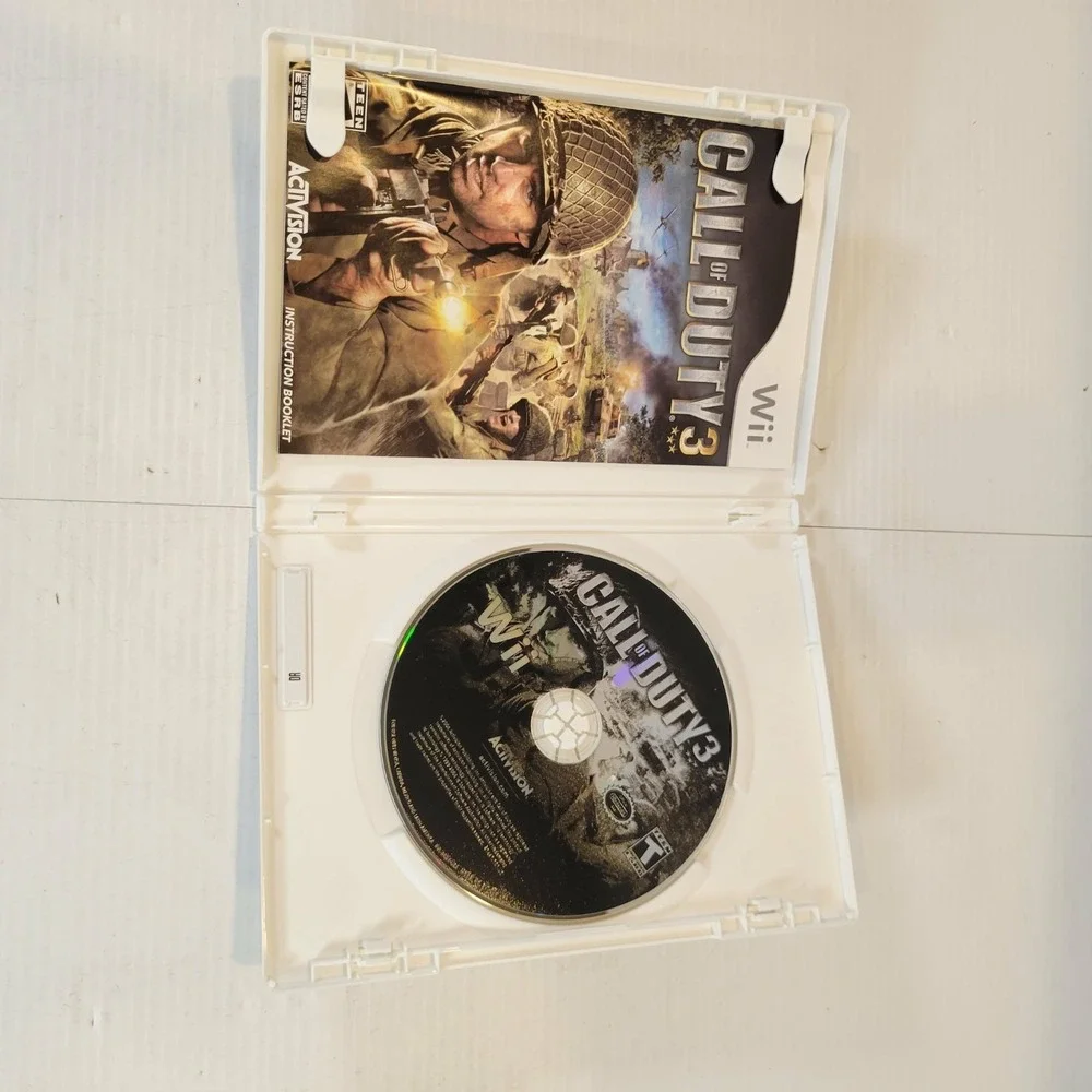 Call Of Duty 3 (Nintendo Wii Game) CIB Complete